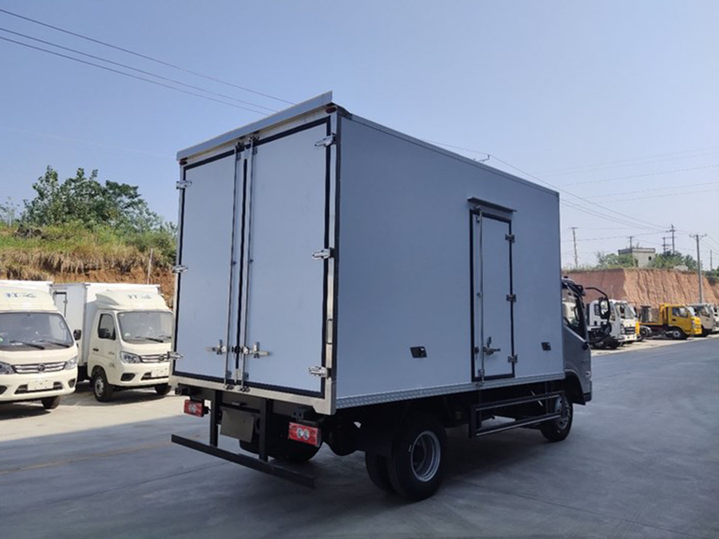 國六福田時代領航6藍牌冷藏車