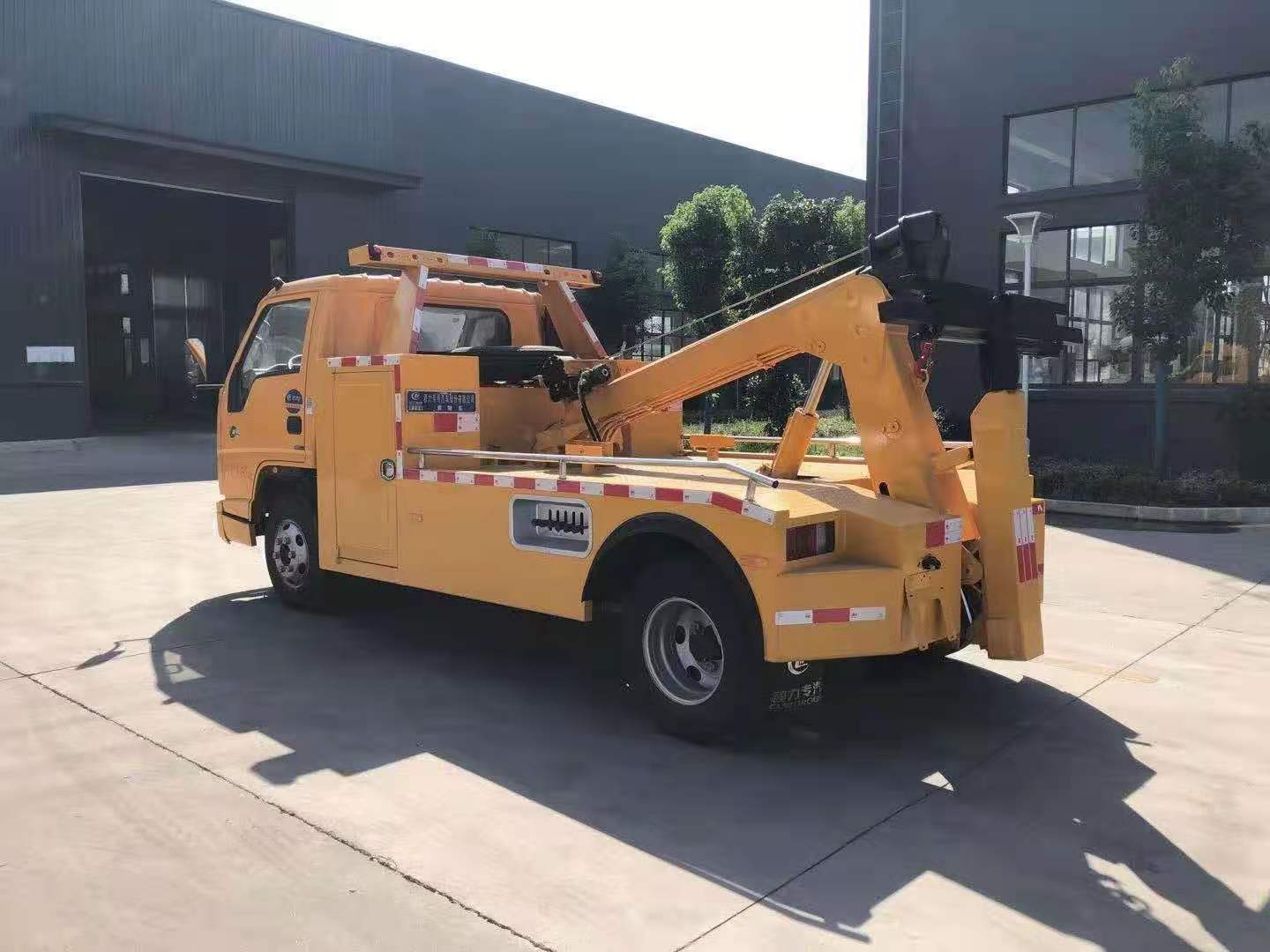 國(guó)六江鈴順達(dá)N600（寬體）拖吊連體清障車