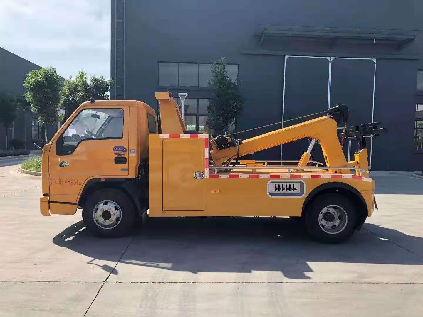 國(guó)六江鈴順達(dá)N600（寬體）拖吊連體清障車