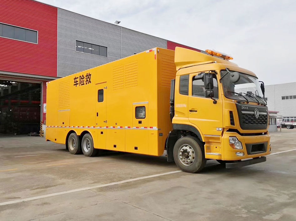 國(guó)六東風(fēng)天龍應(yīng)急搶險(xiǎn)發(fā)電車