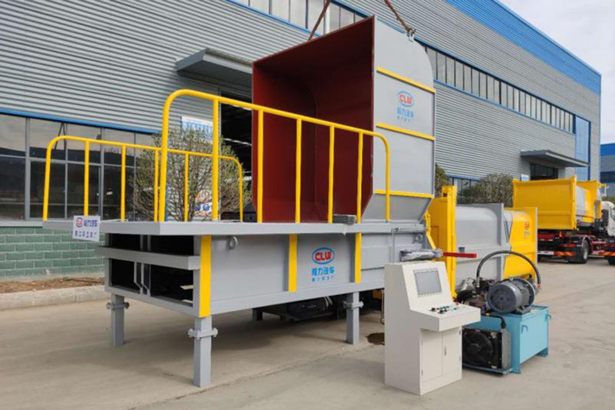 22方水平分體式壓縮垃圾站（后平臺(tái)上料）