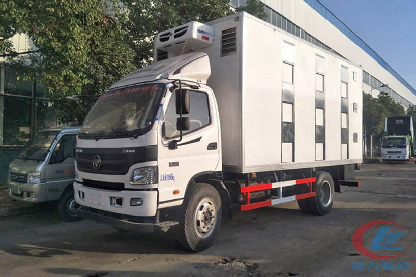 福田5米2運(yùn)輸車(chē)側(cè)面圖