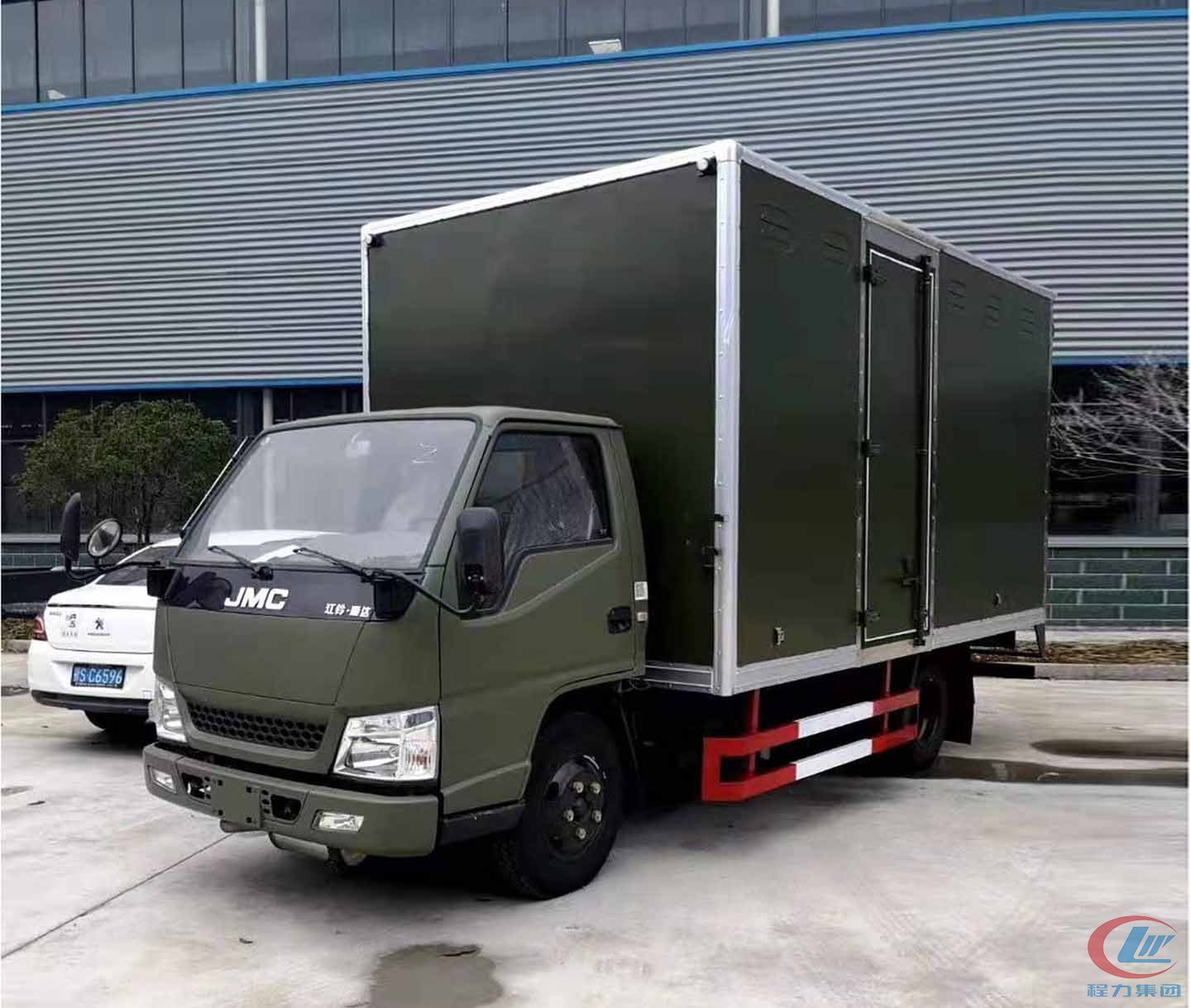 江鈴爆破器材運(yùn)輸車(chē)（藍(lán)牌）側(cè)面圖